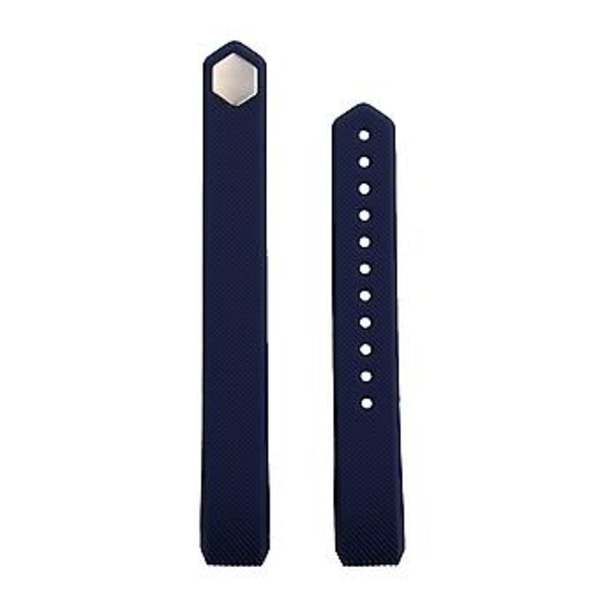 Silikonklokkearmbånd for Fitbit Alta (Mørk Blå)