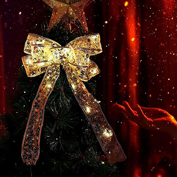 Glittrande bandljus 10m LED julbelysning, julgran