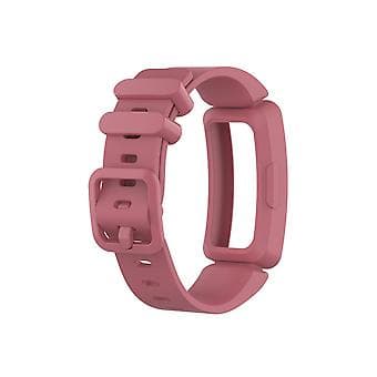 Smartwatch Silikonarmband för Fitbit Inspire HR (Vit) (Vattenmelonröd)