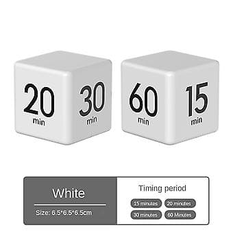 Smart Tidstudie Kök Timer Klocka Påminnelse Mini Kök Alarm Klocka Självdisciplin Tidshantering