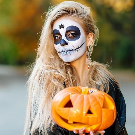 Halloween Vedhæng Øreringe, Gotiske Kvast Dameøreringe - 3