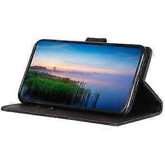 För OnePlus Nord CE3 5G Kohudstextur PU-läderfodral Plånboksställ Telefonfodral (Stil A)