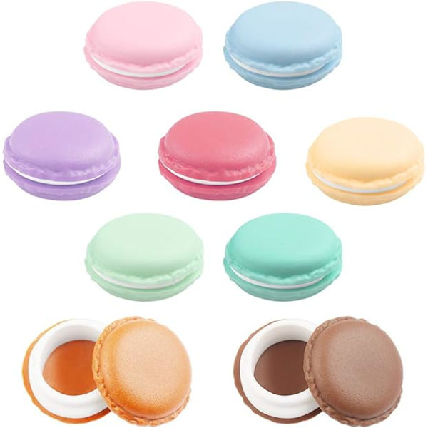 18 stk. Macaron-farvede smykkeskrin, Macaron-opbevaringsæsker,