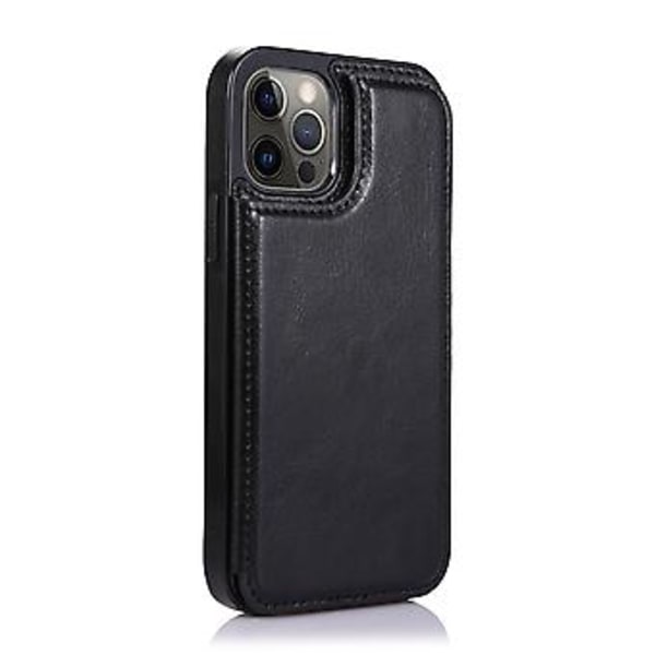 Stødsikker PU + TPU-etui (Sort)