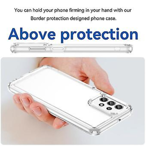 Til Samsung Galaxy A23 5g Candy Series Tpu Telefon Cover (Transparent)
