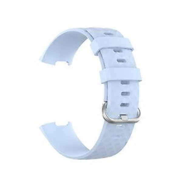 Pehmeä älykellon ranneke urheiluranneke korvaava Fitbit-Charge 3/4:lle (S Oliivinvihreä)