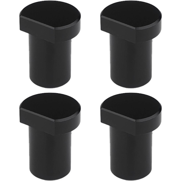 (20mm,musta)4kpl alumiiniseosputken pidin puusepän pöydälle,