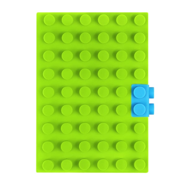 Barns resejournal (grön), A6-anteckningsbok, anteckningsblock med mjukt cover
