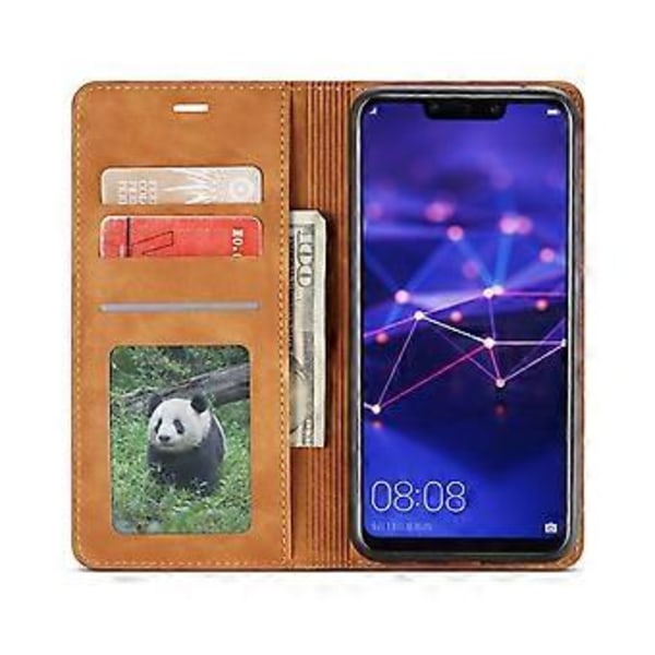 Läderfodral Forwenw för Huawei Mate 20 Lite