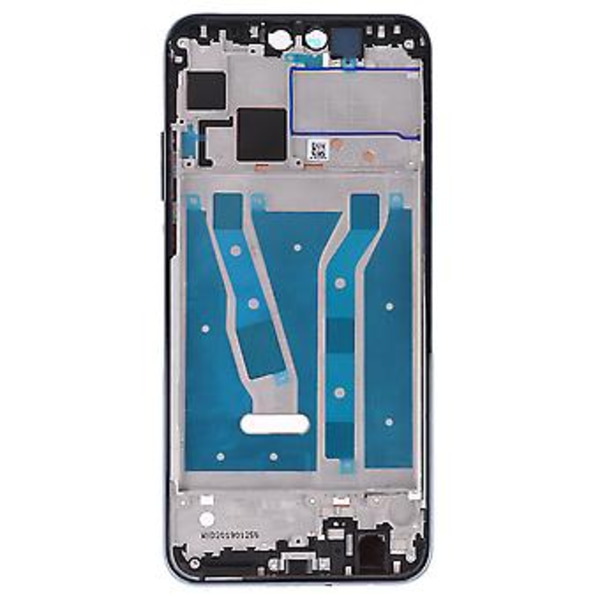 LCD Ramme Bezel Plade til Huawei Y9 (2019) Sort (Sort)