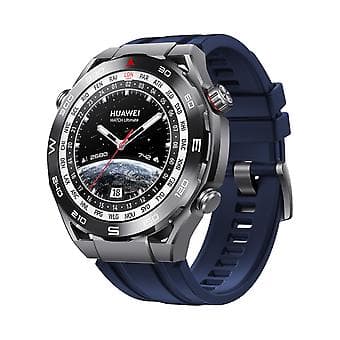 Silikonarmband för Huawei Watch Ultimate 3-pack Längre Stil (Midnattsblå)