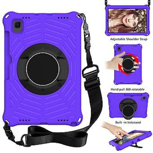 Spider King Fodral för Samsung Galaxy Tab A7 Blå (Lila)
