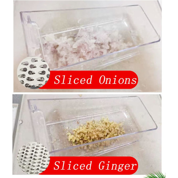 Profesjonell boksrive, rustfritt stål med 2 sider, best for parmesan