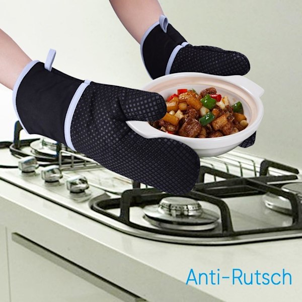1 Pari Uunin Käsineet Lämmönkestävät Uunin Lapasit Lämmönkestävät Jopa