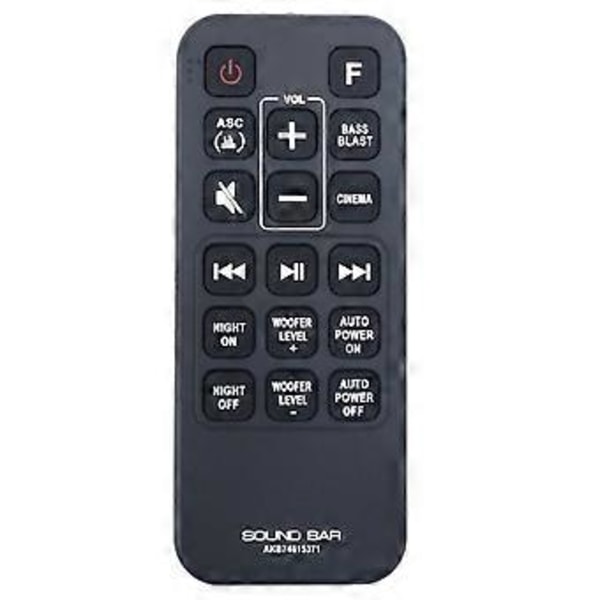 AKB74815371 Fjernkontroll for LG Soundbar SJ3 SJ4 SK3D SK4D SL3D SPH4B-W