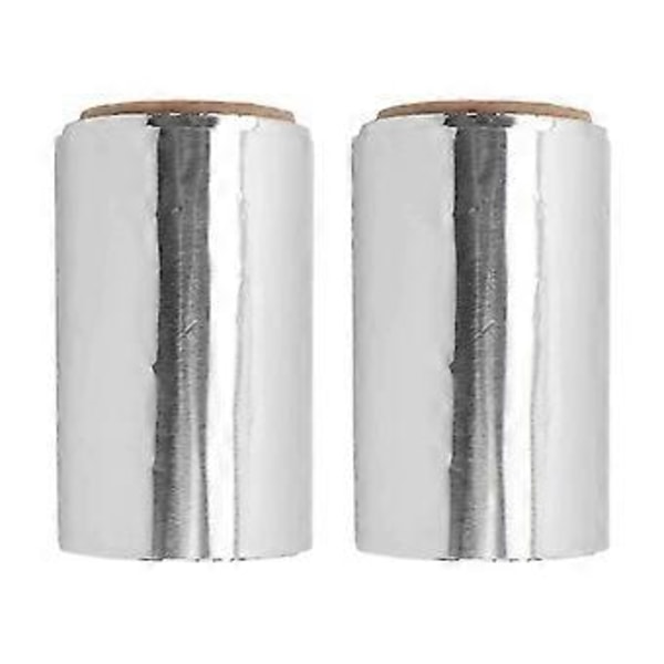 2 æsker Neglefolieindpakninger Savtakket Åbning Praktisk Papirudtag Tyknet Design Manicure Fjernelsesfolie til Salon
