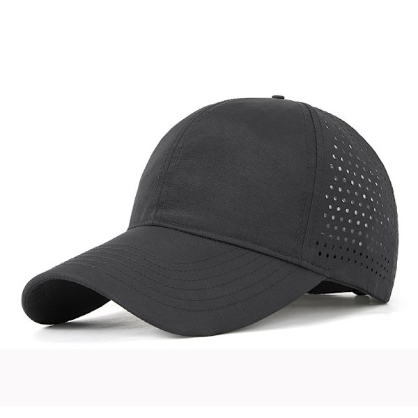 Hurtigttørrende baseballkasket til mænd, unisex sportshat - Foldbar mesh S