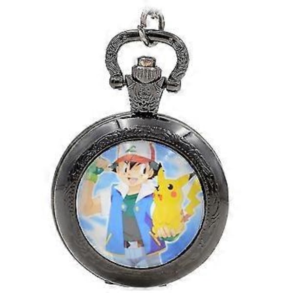 hmwy-pikachu ash katchum pikachu kvartsitaskukello