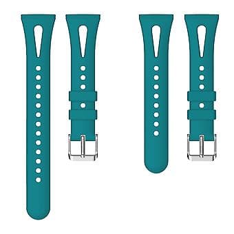 Fitbit Versa 3 / 4:lle silikoninen ranneke S (Rock Cyan)