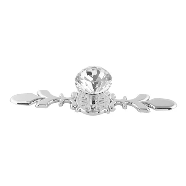 6PCS krystalldiamant glasshåndtak 170mm lang dørhåndtak, skuff,