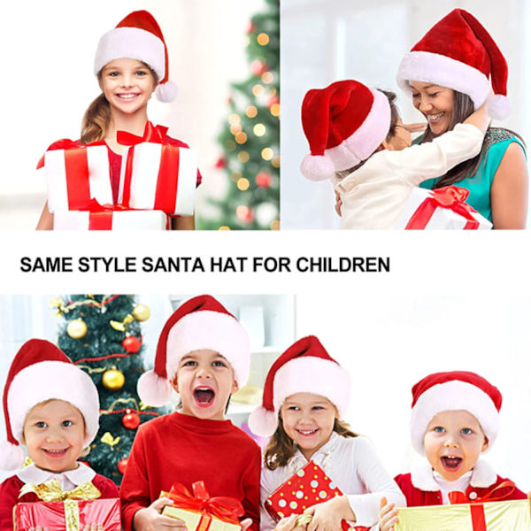 （Barn）Jultomteluva Vuxna Storlek Lyxig Plysch Jultomte H
