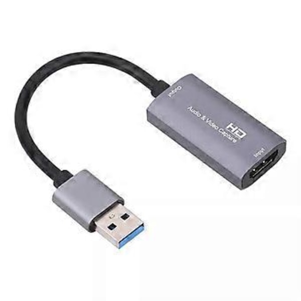 HDMI til USB 3.0 4K60Hz Video Capture Card Grabber til PC Spil Live Streaming( )