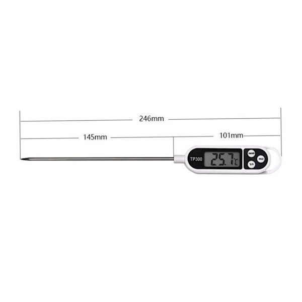 Digital Kjøkken Pastry Termometer 3 Sekunders Instant Matlaging Termometer