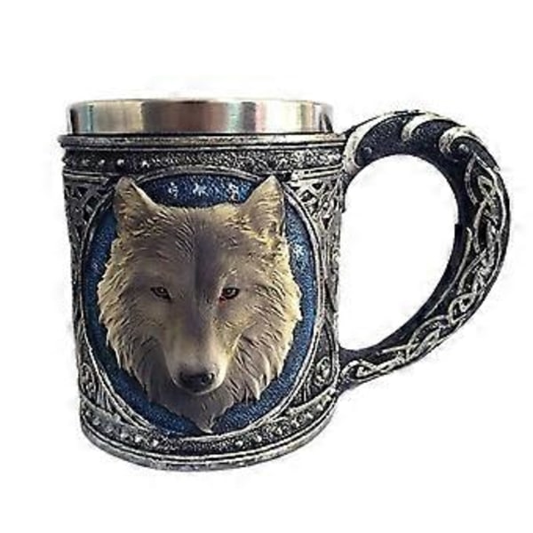 Rustfri Stål Krus Tankard Drikkekop Kaffe Drikkevare