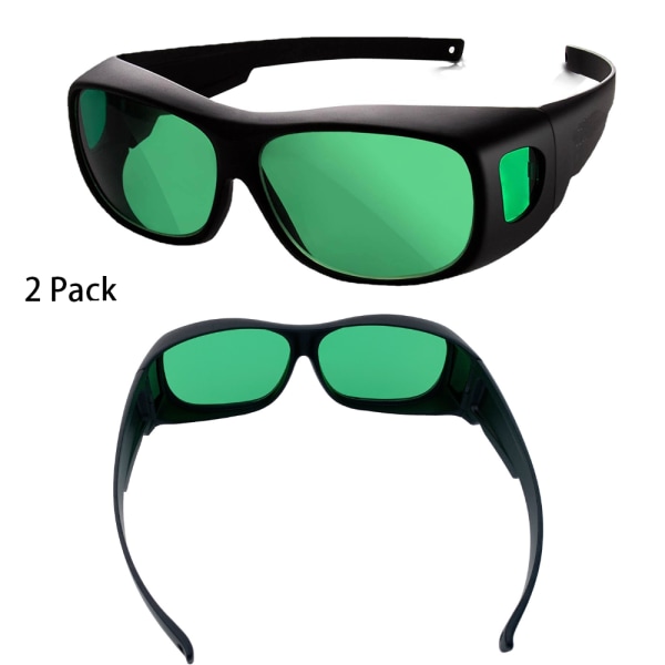 2-pack UV-skyddande inomhusodlingsglasögon
