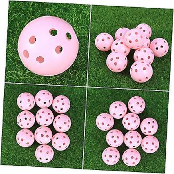 6-pack Set Inomhustillbehör Träningstillbehör Övningsgolfbollar Barnbollar Tillbehör Träning