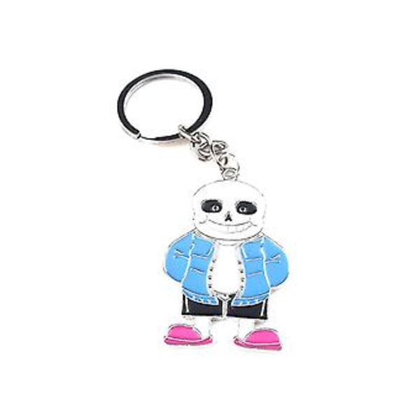 Undertale Sans Anime Nøglering Taske Vedhæng Nøglering Julegave ( )