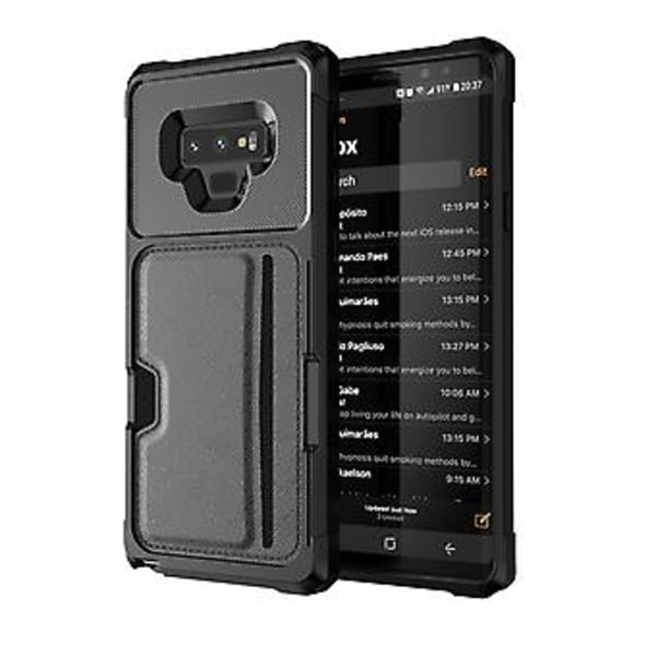 Korthållare-fodral för Samsung Galaxy Note9 (Svart)