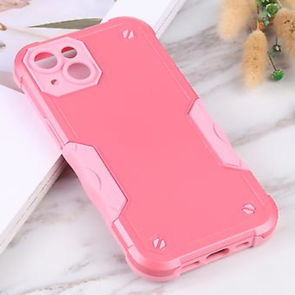 Halkskyddande Armor-fodral för iPhone 14 Plus (Rosa)