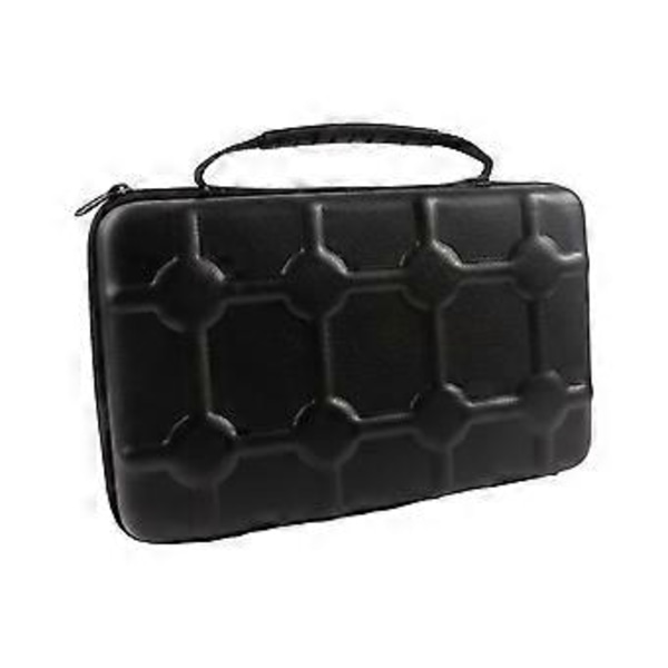 Klocklåda med 8 Fack Lyxiga Klockfodral Display Organizer Hållare Förvaringslådor för Män Portabel EVA Stötsäker Hållare (PU)