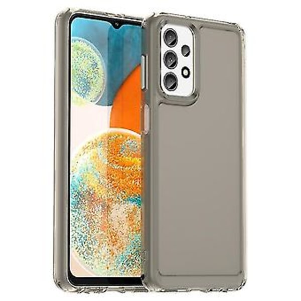 Telefonfodral för Samsung Galaxy A23 5g Candy Series Tpu (Transparent Grå)