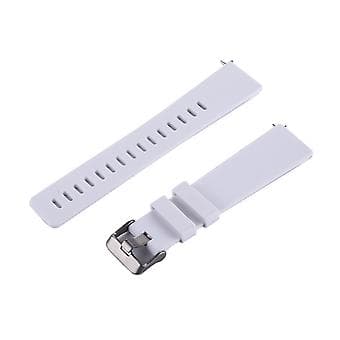 Silikoninen ranneke Fitbit Versa / Versa 2:lle (Valkoinen)