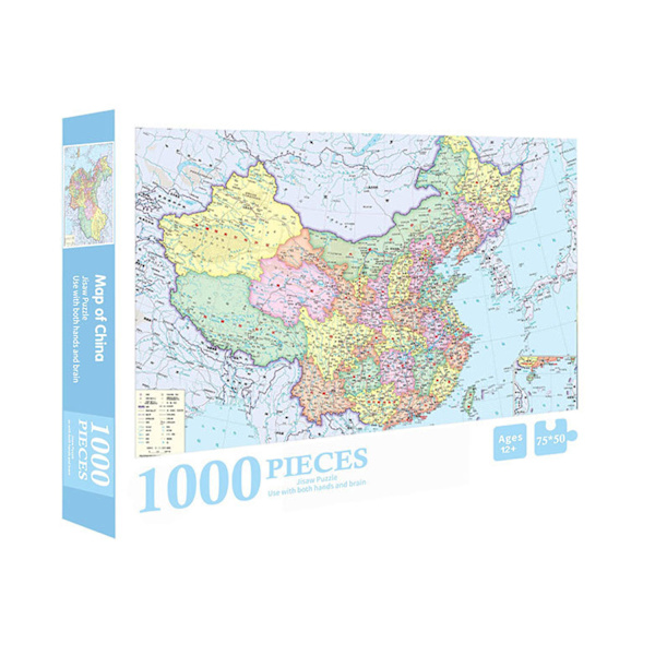 1000 kappaletta, DIY-palapeli, lahja (Tyyli 15)