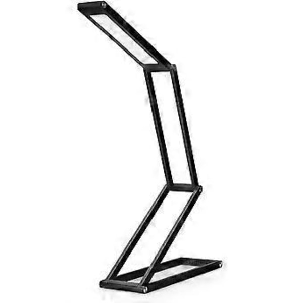 Sammenleggbar LED Skrivebordslampe - Sammenleggbar Bærbar USB Bordlampe Med 3 Lysstyrkeinnstillinger - For Hjem, Lesing, Studier, Arbeid, Reise, Gave