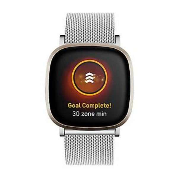 Metallikelloremmi Fitbit Versa 4 / Sense 2:lle (Hopea)