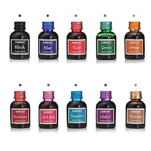 Puhdas värikäs muste 30ml maalaus piirustus kuva lapset tytöt pojat askartelut (punainen)