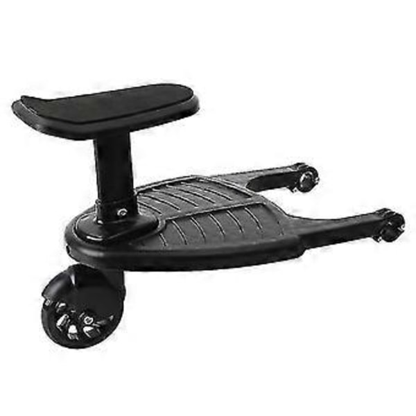 Universal 2-i-1 Barnevogn Ride Board med Avtakbart Sete Andre Barn Artifact Barn Rider Vogn Vedlegg med Salesete
