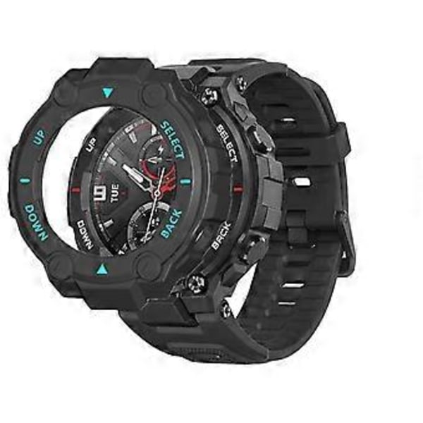 Passer til A mazfit Rex Pro Smartwatch Beskyttelsesdækning (Sort Blå)