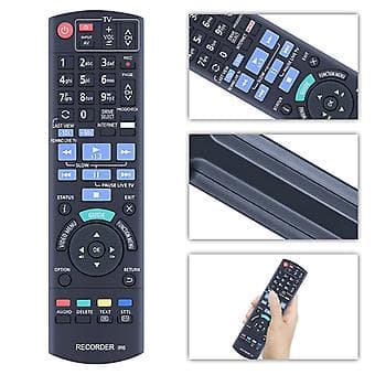 Erstatningsfjernkontroll N2QAYB001077 for DVD-spillere, reservedel for reparasjon