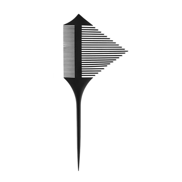 Hair Dyeing Comb Portable Double-Sided Pointed Tail Triangul