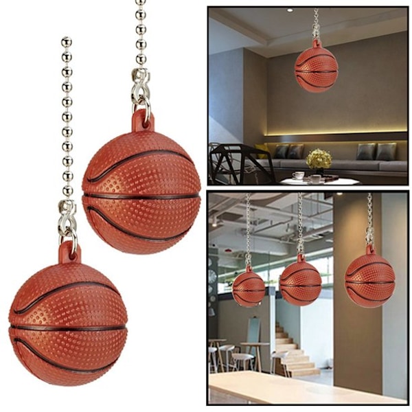 Present Taklampa Dragkedja Vardagsrum Med Basketboll Hängande H