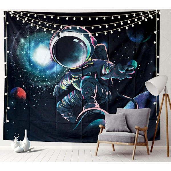 Mandala-seinävaate, galaksiseinävaate, astronauttiseinävaate lapsille ja miehille