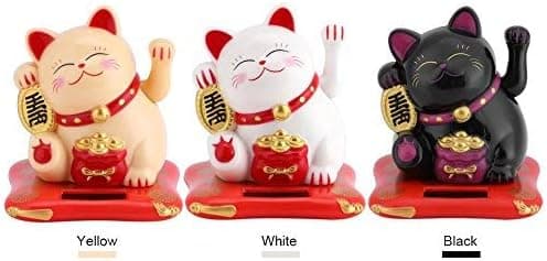 Maneki Neko - Maneki Neko Solar Powered Winke Maneki Neko Solar S