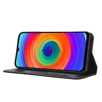Læder Telefon Cover til Ulefone Note 14 (Sort)