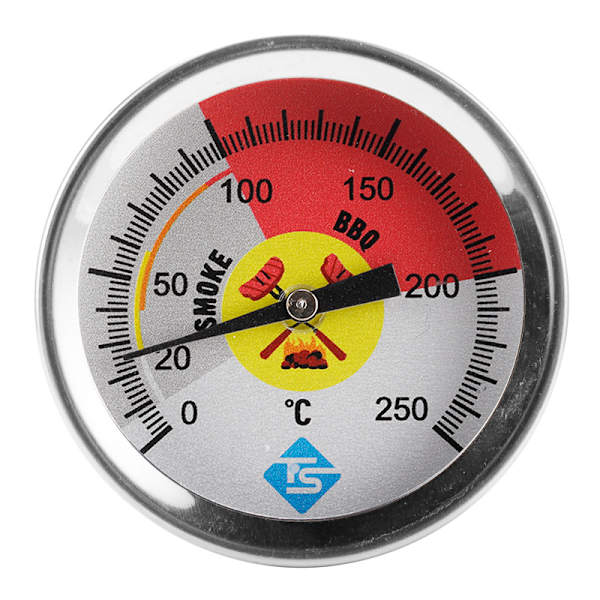BBQ Termometer Ovn Temperatur Termometer Måler Rustfrit Stål