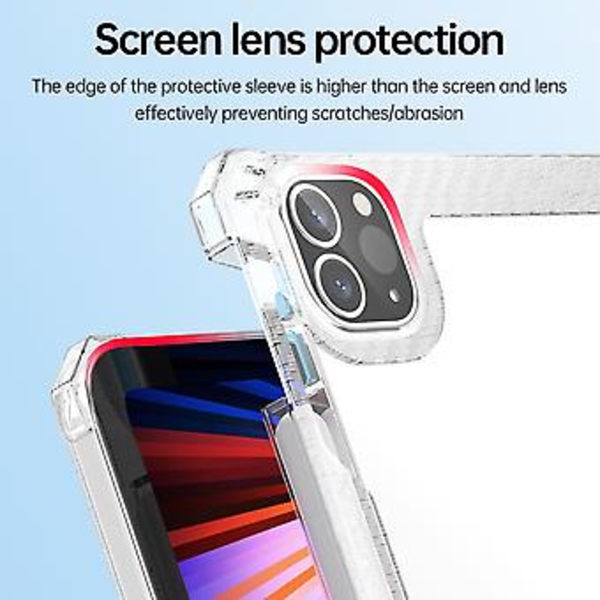 TPU + PC -ilmapussilla varustettu tabletin suojakotelo iPad mini 6:lle